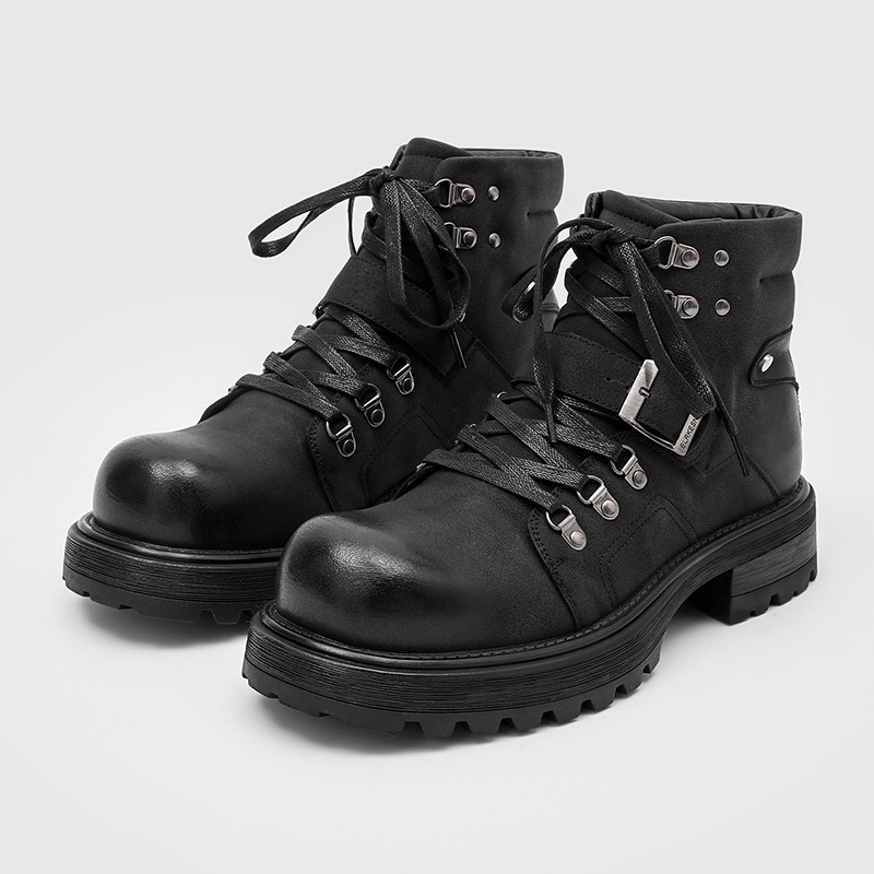 Stivali in pelle da uomo di ma - Waterproof Winter Boot recensione e prezzo