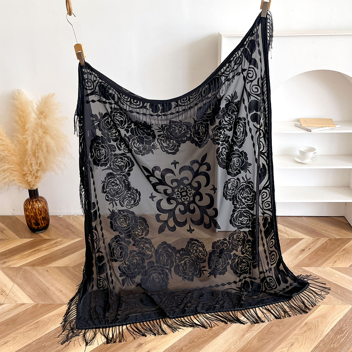 Sciarpa Retrò in Velluto con N - Shawl Wrap Winter recensione e prezzo